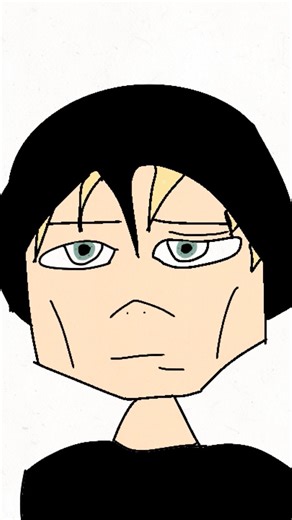 An easily drawn face | #art #drawing #animation #easydrawing