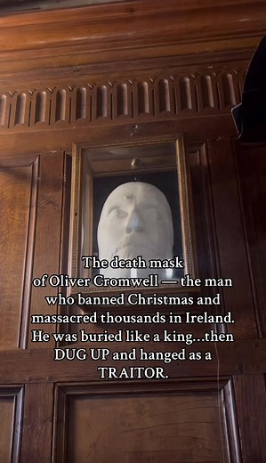 The Death Mask of Oliver Cromwell: A Historical Insight