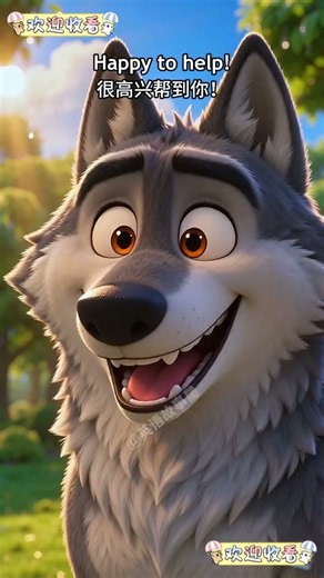 Thunder! Even the Big Bad Wolf Is Scared! ⚡🐺