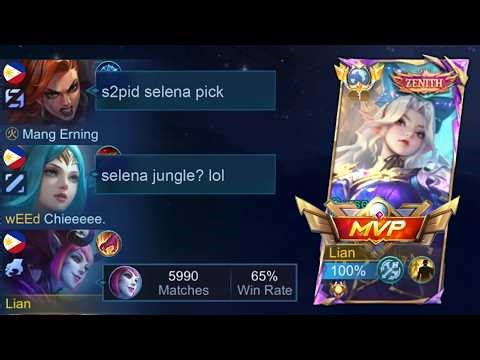 SELENA JUNGLE IS A TROLL PICK?.. BUT IS THAT REALLY TRUE? I PROVE THEM WRONG!! (unexpected happened)