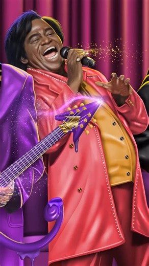 6K reactions · 88 comments | Prince X James Brown Art ️ by me Canvas prints: darealicon.com #art #reels #explorepage #icons #music | Darealicon | Facebook