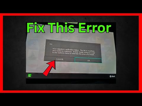 Tinfoil “NCA Signature Verification Failed” Error Explained (Safe Fix)