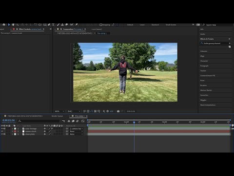 How to Make the Stranger Things Floating Effect in After Effects! (After Effects Tutorial)