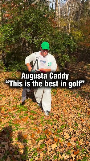 Augusta Golf Caddy Secret… asmr style #golf #golf #golfswing #augusta #sports #asmr #golftips #caddy #golfaddict #belt #golflife #giftideas | Shake N Bake Sports