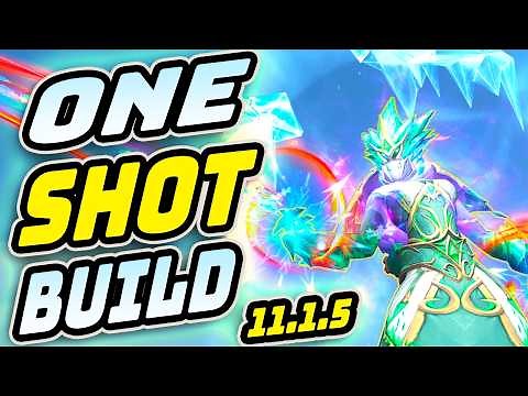 BEST FROST MAGE BUILD!? One Shot Guide 11.1.5 BIS Gear Stats Burst Rotation Macros Guide Wow PvP