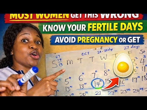 How to Calculate FERTILE DAYS, OVULATION DAY & SAFE DAYS when TTC or to avoid pregnancy