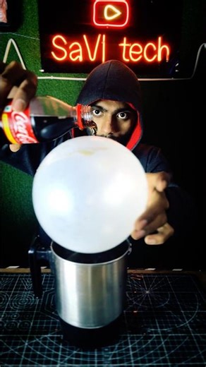 coke balloon fact #experiment #facts #new #trending #savitech