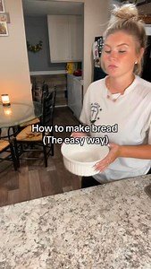 How to make bread, THE EASY WAY! 🥖#bread #makingbread #baking #bakingbread #howtomakebread #easybreadrecipe #easyrecipe | Hannah Turton