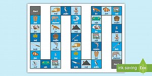 Initial, Medial and Final F Board game
