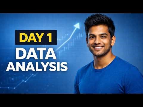 Day 1: What is Data Analysis? | Beginner to Pro Journey