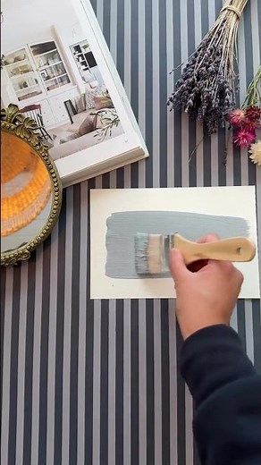 Add A Designer Flare with Designer Stripe Wallpaper! #wallpaper #designer #interiordesign