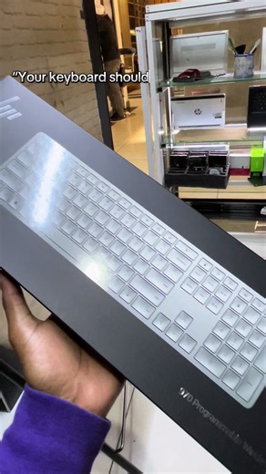 HP 970 Programmable Wireless Keyboard ⌨️🔥 Wireless | Backlit | Multi-device Perfect for work & productivity 💬 0769222519 📍 Nairobi 🚚 Delivery available DM to order #Keyboard #HPAccessories #DeskSetup #TechDealsKE #KenyaBusiness