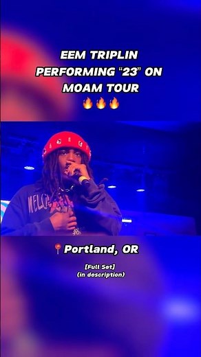 EEM TRIPLIN PERFORMING "23" ON MOAM TOUR in Portland, OR