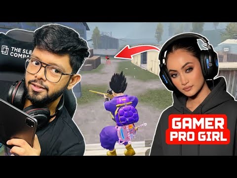 She Challenged Me for 1v1 M24 Match | BGMI