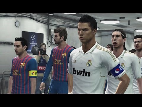 PES 2012 - Real Madrid vs Barcelona | Bernabeu | HD
