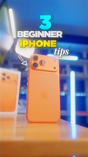 3 Easy Beginner iPhone Tips!