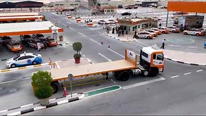 كيفية اجتياز اختبار المقطورة في قطر | How to Pass Trailer Test in Qatar | Dalla Driving Academy