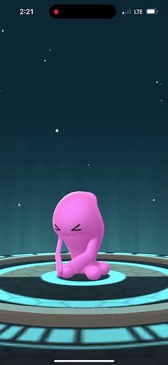 Shiny wynaut Evolution #pokemongo #pokemon #shinypokemon #wynaut #wobbuffet