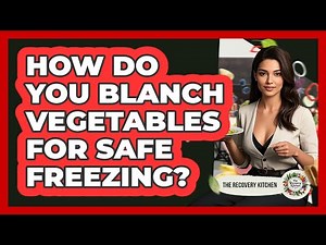 How Do You Blanch Vegetables For Safe Freezing? - The Recovery Kitchen