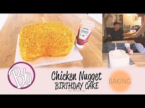 Chicken Nugget BIRTHDAY CAKE | Baking