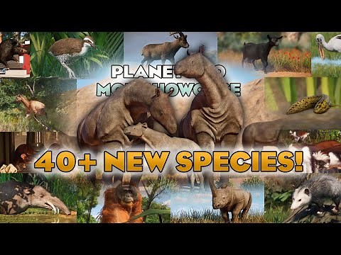 🐘 GROUNDBREAKING MODS! 40+ New Species! | Planet Zoo Mod Showcase