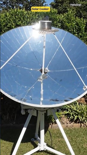 Solar heat absorption | Parabolic Solar Cooker #technologia #solarcooker #savegas #gascylinder DIY