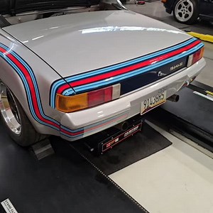 Factory 914-6 - GT "Martini Style" with 3.8L 993 engine, 915 WEVO drivetrain package, and more at PATRICK MOTORSPORTS #9146gt #9146 #914restoration #914outlaw #914ownersgruppe #914world #porsche914 #porscheclassic #porschrestoration #patrickmotorsports #luftgekühlt | Patrick Motorsports