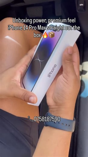 Iphoneshop_ke🇰🇪 on Instagram: "Unboxing iPhone 14 Pro Max — KSh 86,500 Big screen, flagship cameras, and elite performance — this is Apple at its peak ✨ Specs: 48MP main camera + Pro camera system • 6.7” Super Retina XDR display with Dynamic Island • A16 Bionic chip • 256GB storage • All-day battery life • Face ID ✅ free data transfer ✅ trade-in accepted ✅ free iCloud setup ✅ Lipa pole pole available 💳 Deposit: KSh 34,600 📞 +254 758187590 📍We are located in Nairobi CBD, along Moi Avenue, Ro