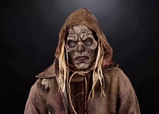 2.3K views · 372 reactions | New Withered Scarecrow variant with new optional Burlap and straw hood. Immortal Faces, strapped silicone face mask. Sculpted by @andrewfreeman27 Painted and worn by @__polite_leader__ Available at www.immortalmasks.com | Immortal Masks | Facebook