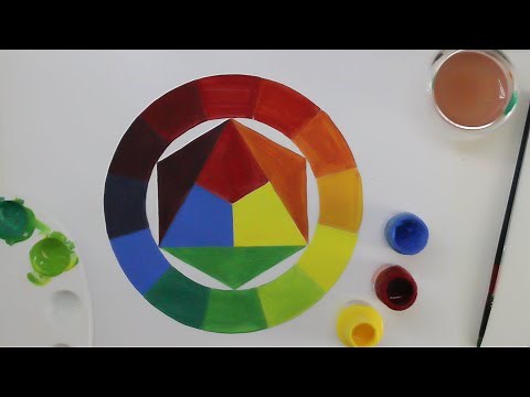 Circulo cromático: ¿Cómo hacerlo con los 3 colores primarios?