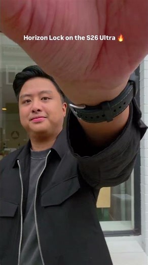 Check out the Horizon Lock on the S26 Ultra 🤯