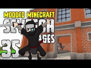 Minecraft SevTech: Ages | 35 | Assembling the FACTORY! | Modded Minecraft 1.12.2