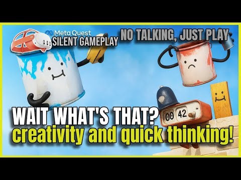 Wait What's That | FREE VR GAME | FIRST MINUTES PREVIEW PURE VR GAMEPLAY MECHANICS | META QUEST