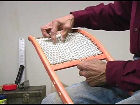 Alaska Native Snow Shoe Weave Webbing