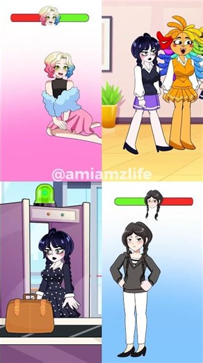 Wednesday Addams Story Complete Animation #wednesday #shorts