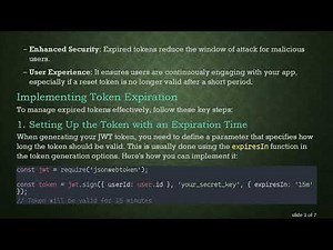 How to Handle Expired Tokens in Your Web Application