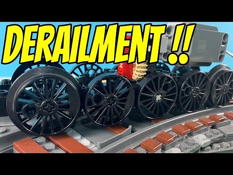 lego train derailment in switch happend - how you can fix it!