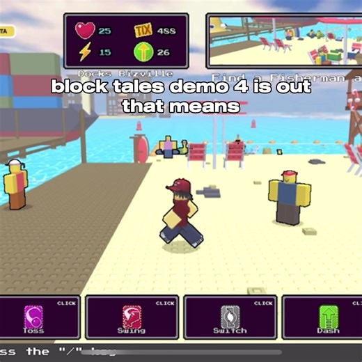 Block Tales Roblox Animation Showcase