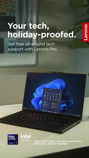 214K views · 15 reactions | Join Lenovo Pro this season and say goodbye to tales of holiday terror. | Lenovo | Facebook