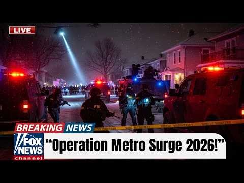 FBI & ICE Raid Minneapolis — Operation Metro Surge Turns DEADLY, US Citizens Killed, 3000+ Arrested