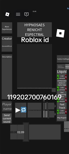 Hypnosaes Renitch Espectral - Roblox ID 119202700760169