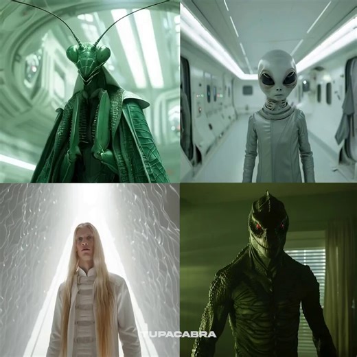 👽 THE 4 MOST COMMONLY REPORTED ALIEN TYPES