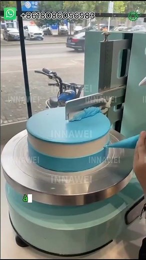 Machine à glaçage pour gâteaux au fromage et génoises à la crème au beurre pour usine de desserts