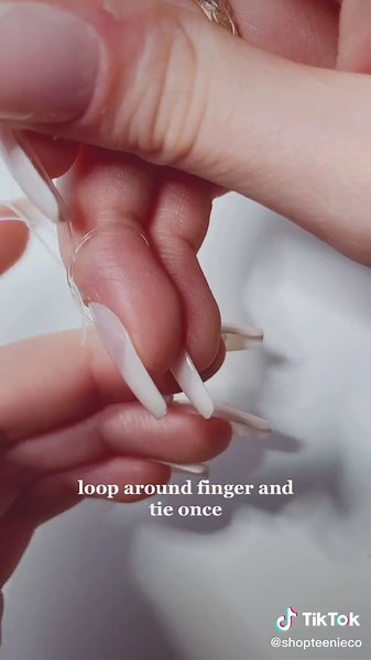 How to Tie Knots for Bead Rings with Stretch Magic Elastic