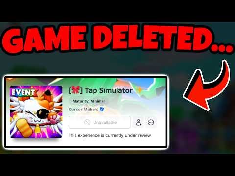 TAP SIMULATOR GOT DELETED... (What Happened?)