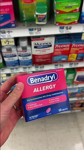 1st & 2nd Generation Antihistamines #nursingschool #RN #BSN