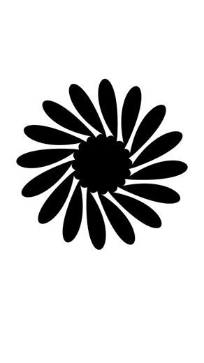Satisfying Flower Logo Design 🌼 #shorts #adobeillustrator