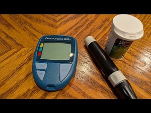 How To Use Contour Plus Blue Glucometer