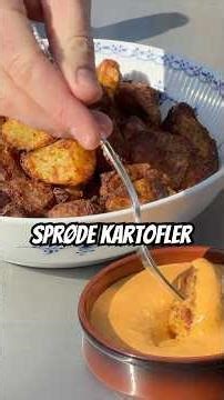 Sprøde kartofler i airfryer 🥔🤤 Hemmeligheden bag de perfekte ovnkartofler!
