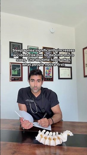 Sleep Apnea Increases Accident Risk